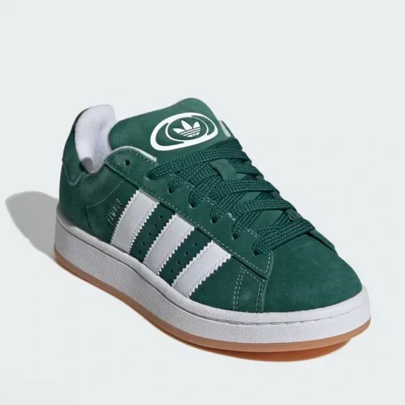NWT Adidas Campus 00s Dark Green Sneakers J Size 5.5 W7 - Picture 4 of 16
